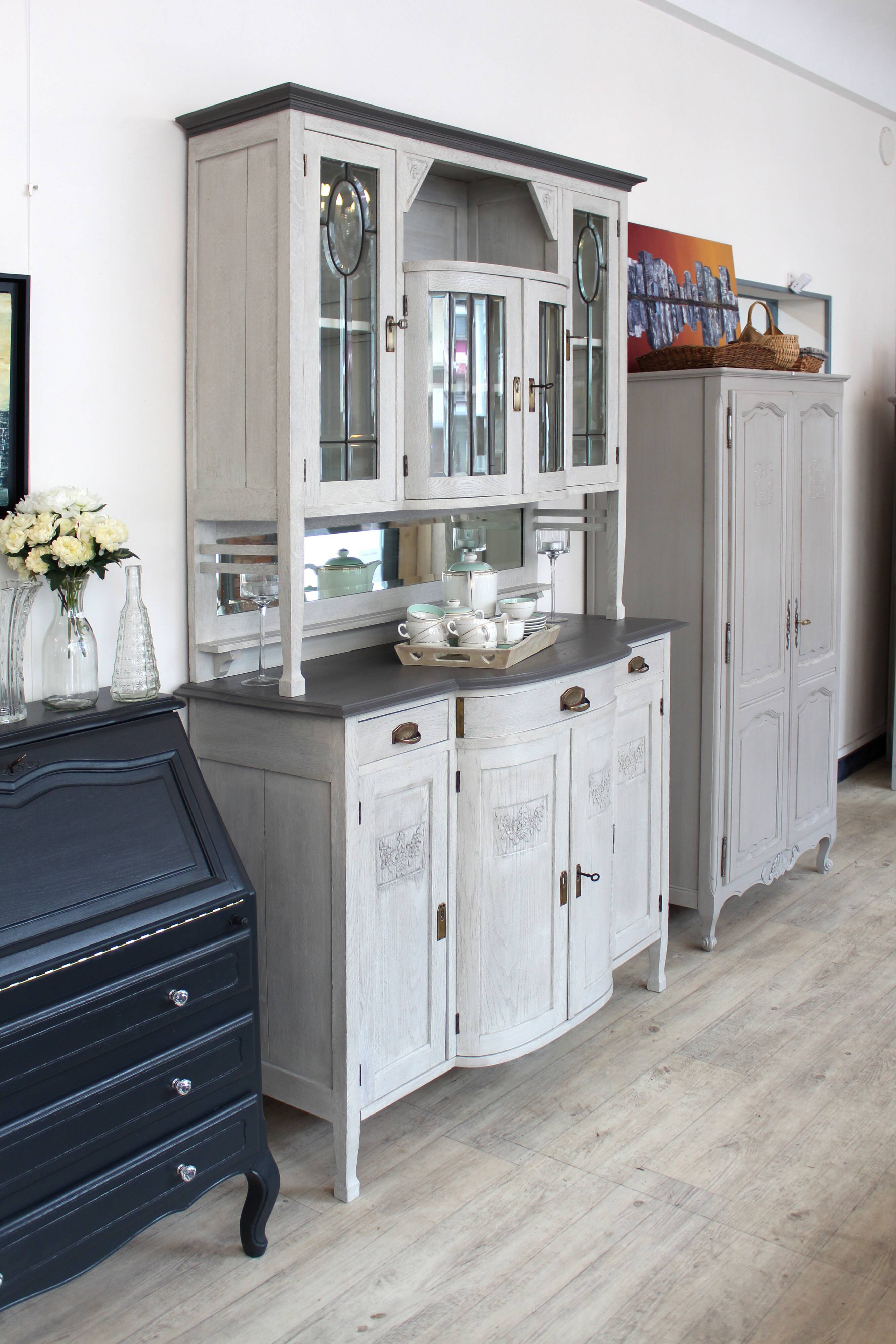 British buffet solid oak early twentieth century