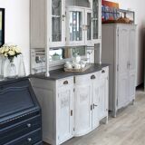 British buffet solid oak early twentieth century