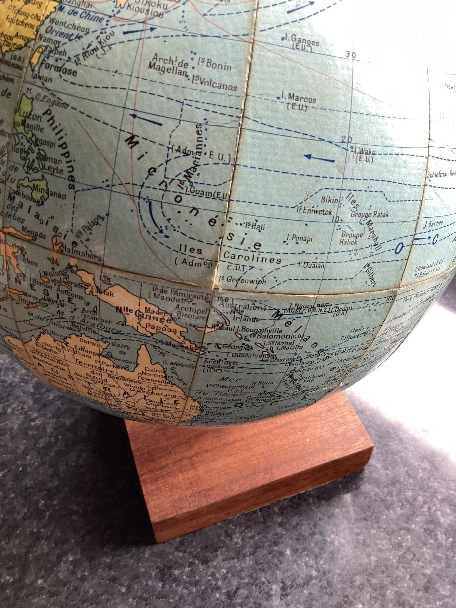 Globe Girard and Barrier to the 1950