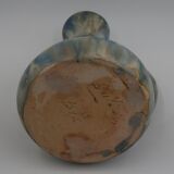 Candle holder flamed sandstone Dubois vintage