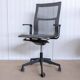 Fauteuil icf una plus en résille gris / noir