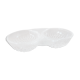 Salière poivrière en verre