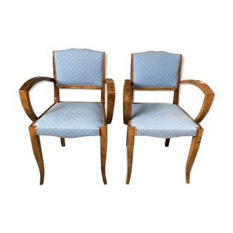 Art Deco bridge chairs