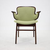 Hans Olsen beech shell chair for Bramin Mobler, Denmark, 1950