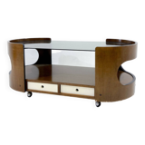 Mid-Century Moder Coffee Table in the style of Joe Colombo, 1970s