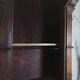 Empire-style solid pine workshop library from the 19th century.
