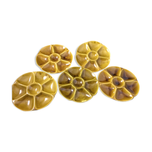 Assiettes à huitres - gien