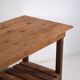 Antique solid wood kitchen island (c.1920) #5