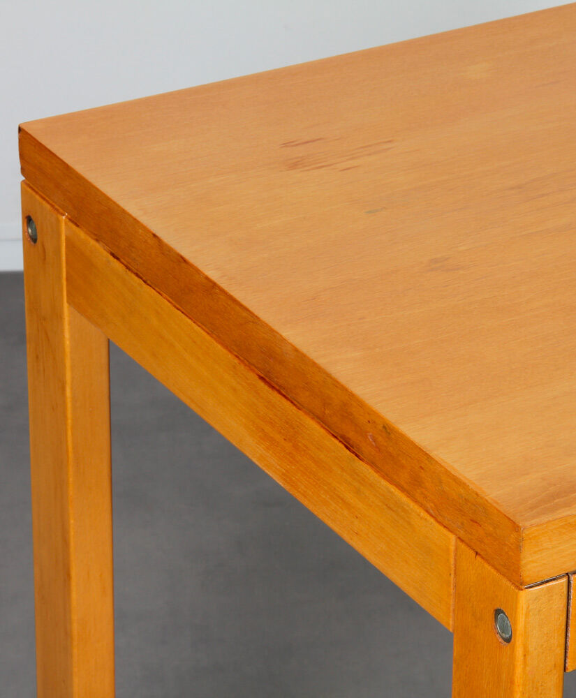 Vintage wooden desk from the 1970s