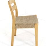 Lot de 6 chaises en chêne EMC Mobler 'Lem' - design danois - chêne