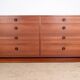 Large double chest of drawers, 8 drawers, in teak by Borge Mogensen 1960.