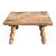 Tabouret en bois vintage