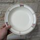 Round hollow serving dish in Salins earthenware model Nénuphar 28.5cm