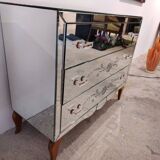 Commode miroir années 50-60