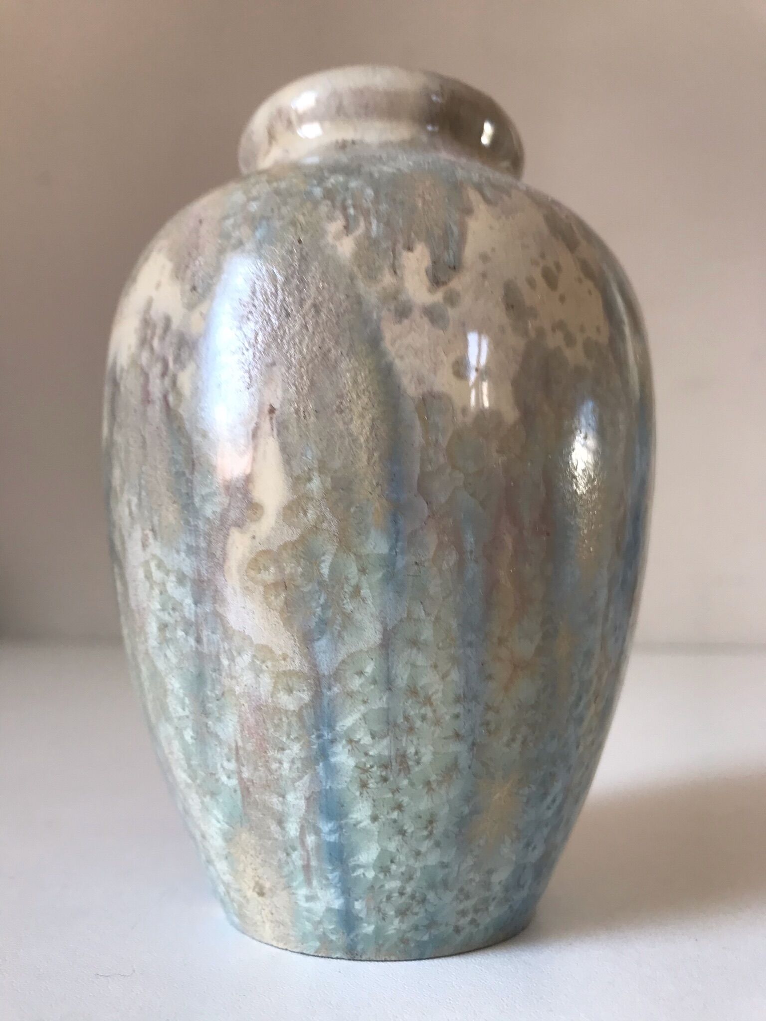 Ceramic vase mougin nancy art deco