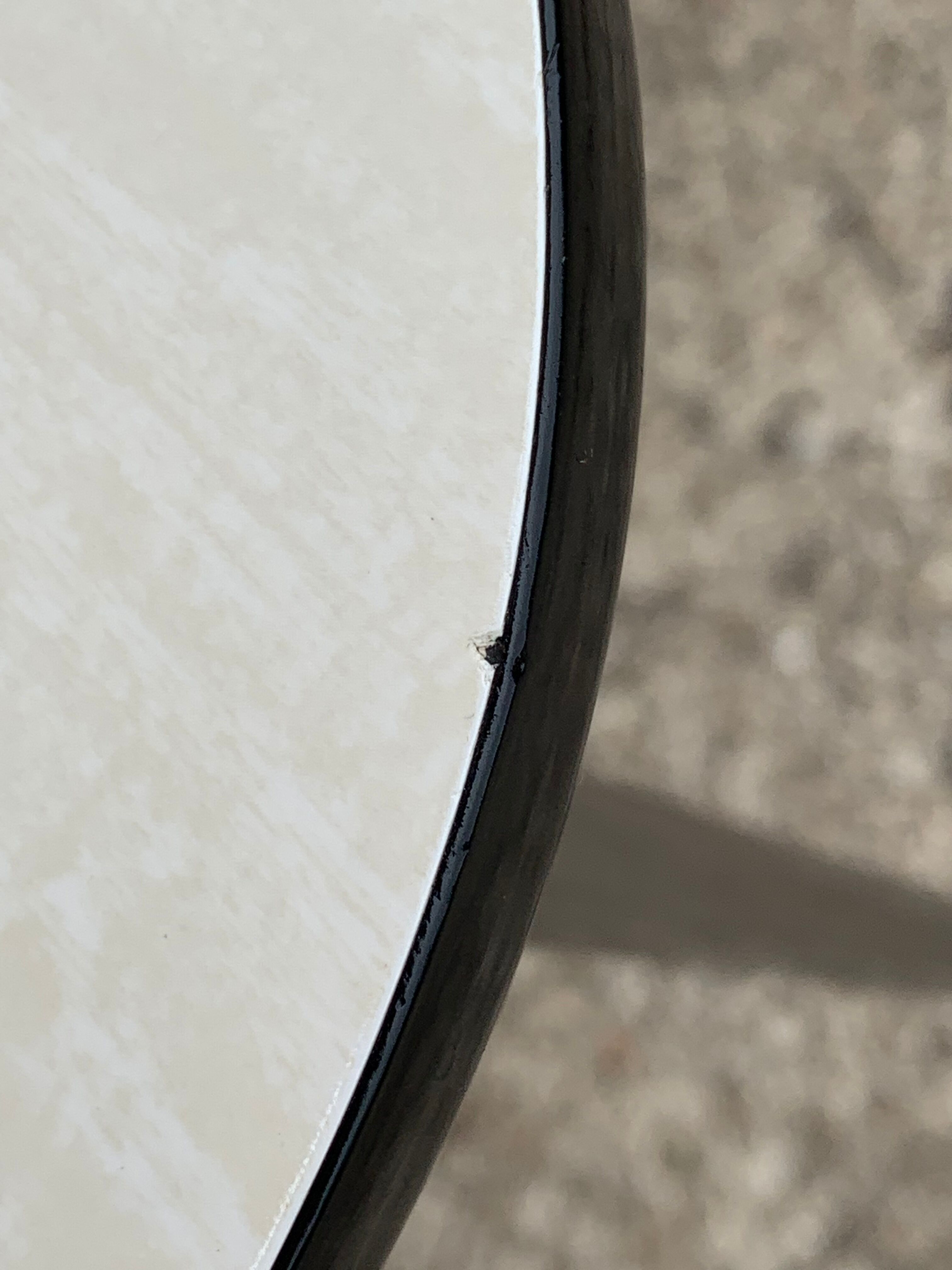 Formica chairs white compass feet