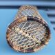 Woven wicker Japanese flower basket • Suruga Sensuji style