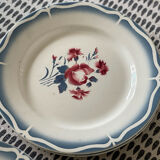 8 flat plates digoin sarreguemines