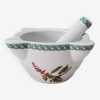 Tognana porcelain mortar and pestle the botaniche terrine