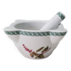 Mortier et pilon porcelaine tognana le terrine botaniche