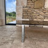 Table basse verre