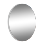 19th century oval beveled mirror