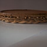 Wicker mirror in its juice