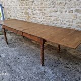 Extendable farmhouse table 285 x 86