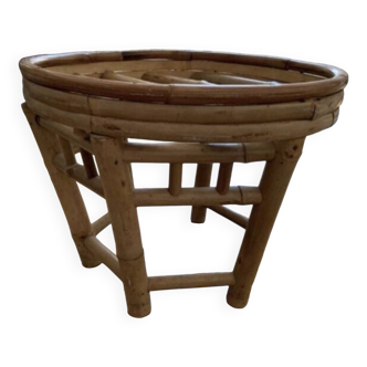 Rattan stool