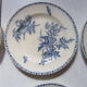 Plates earth fire batch of 6 birds vintage decorations