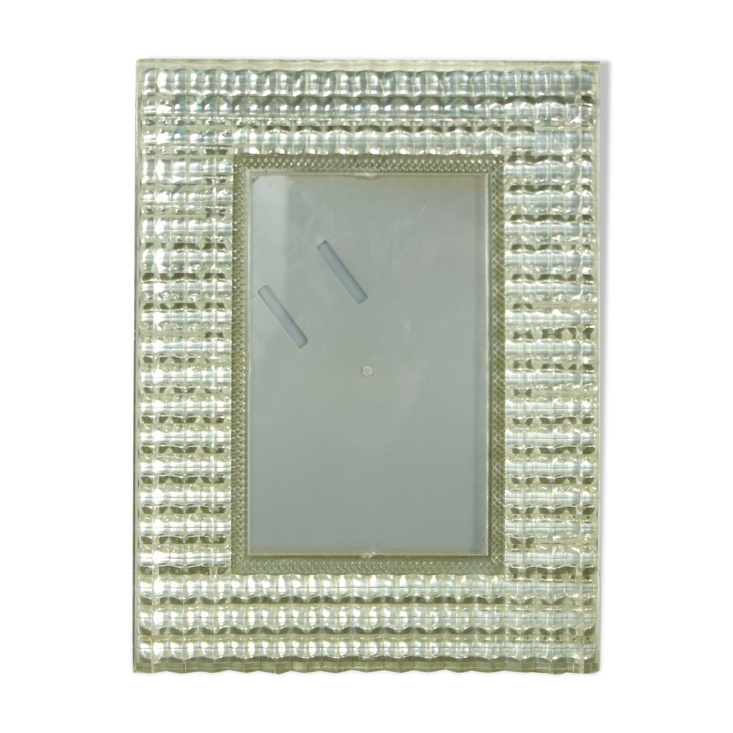 Plexiglas "diamond" frame 1970