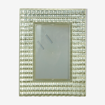 Cadre "diamants" en plexiglas 1970