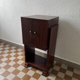 Meuble porte vinyles Art Déco