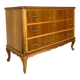 Commode italienne en noyer du milieu du siècle, années 1960.