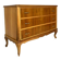 Commode italienne en noyer du milieu du siècle, années 1960.