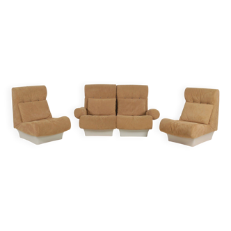 Modular seating area Sofalette designed by Otto Zapf for Vitsoe, 1970s