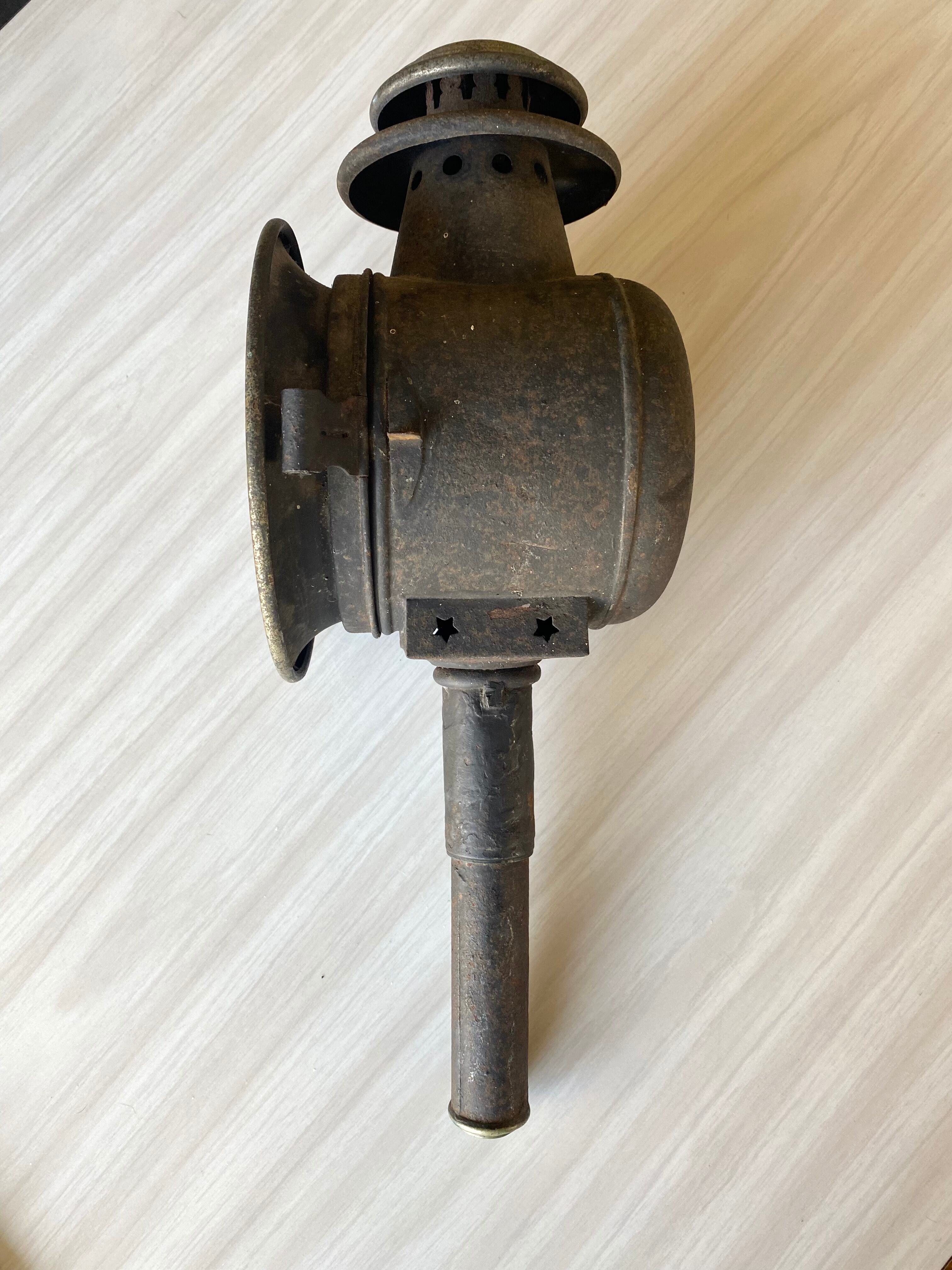 Lampe de calèche - lanterne vintage
