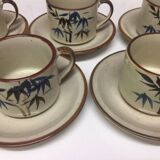 Asian teapot and cups set