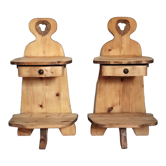 Tables de chevet en pin