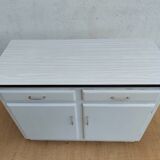 wooden cupboard, formica top