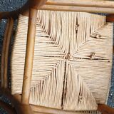 4 country chairs