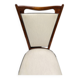 Set of 4 vintage one-piece chairs