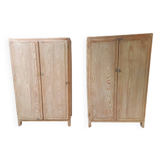 Pair of Parisian wardrobes