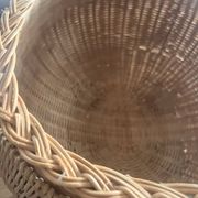 Panier éléphant en rotin