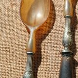 19th century salad serving set