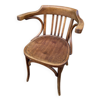 Viennese american office armchair bent wood baumann jj kohn thonet armchair 1930