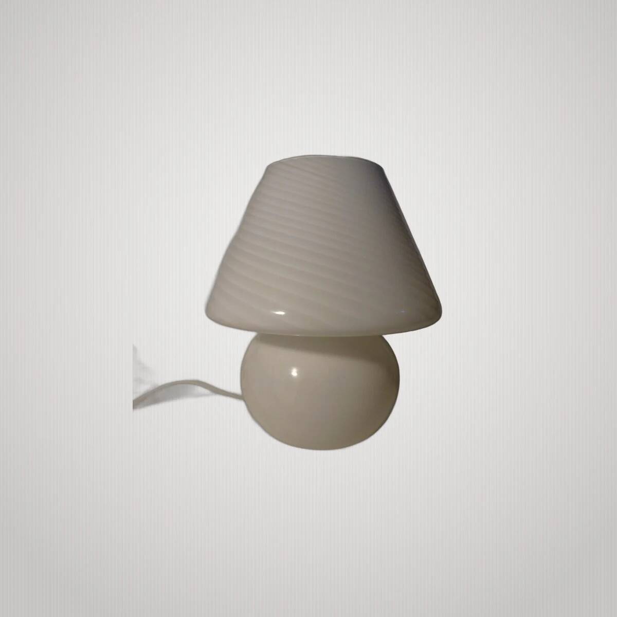 Mushroom Table Lamp known as Murano Vintage Lighting Fixture