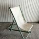 Chaise longue pliable en bois