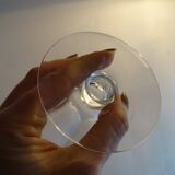 8 Baccarat Talleyrand crystal water glasses signed