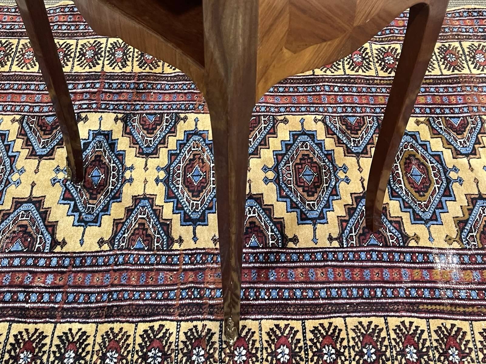 Louis XV style bedside table in rosewood and oak from the 1970s.